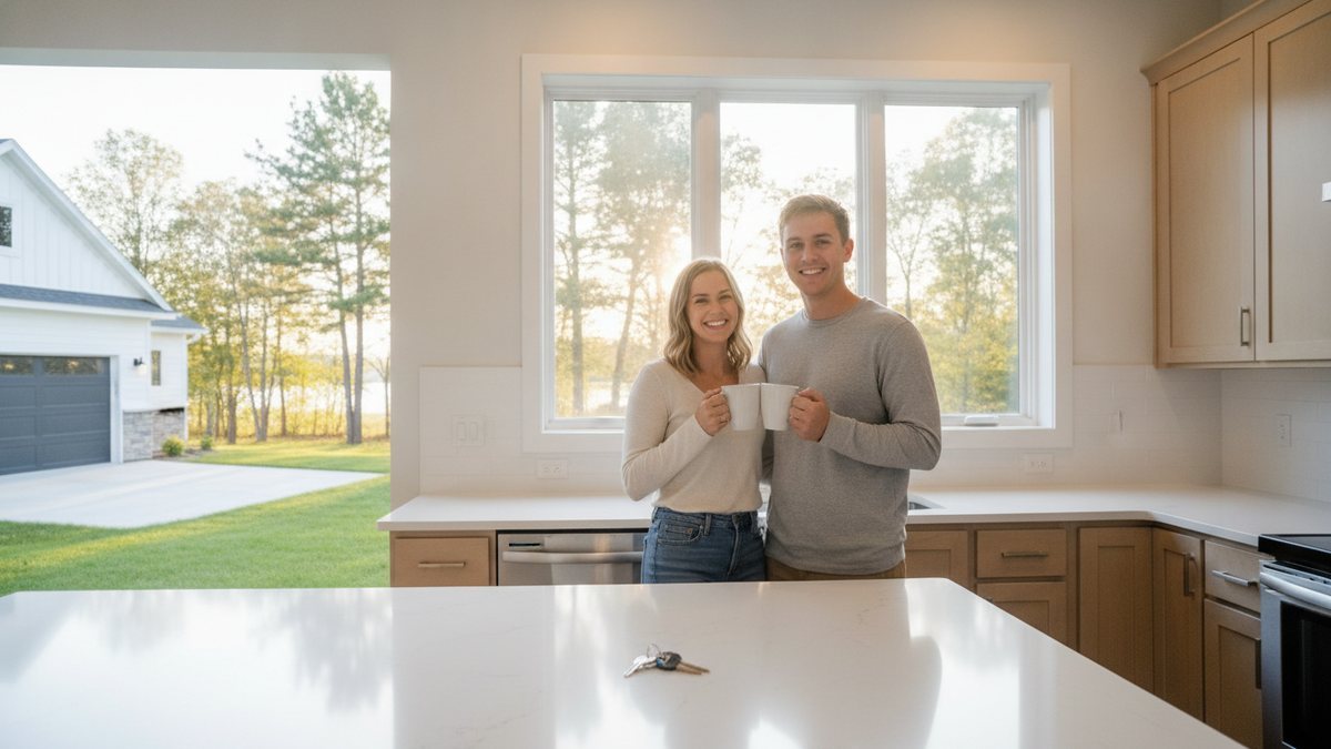 How do online mortgage lenders work for a first-time buyer?
