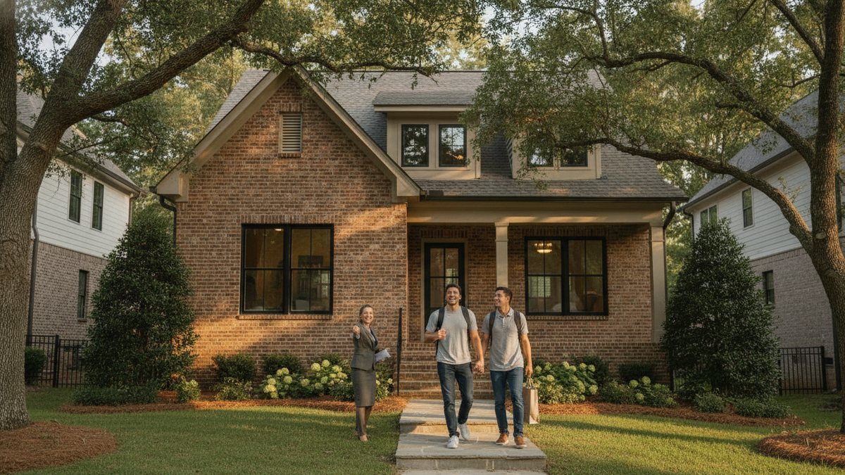 How does a homesite loan work for a first-time buyer?