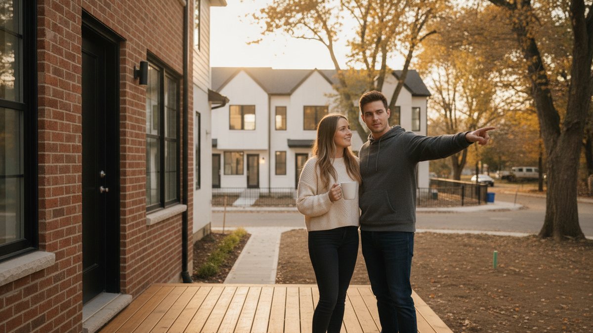 How do new home construction loans work for a first-time buyer?