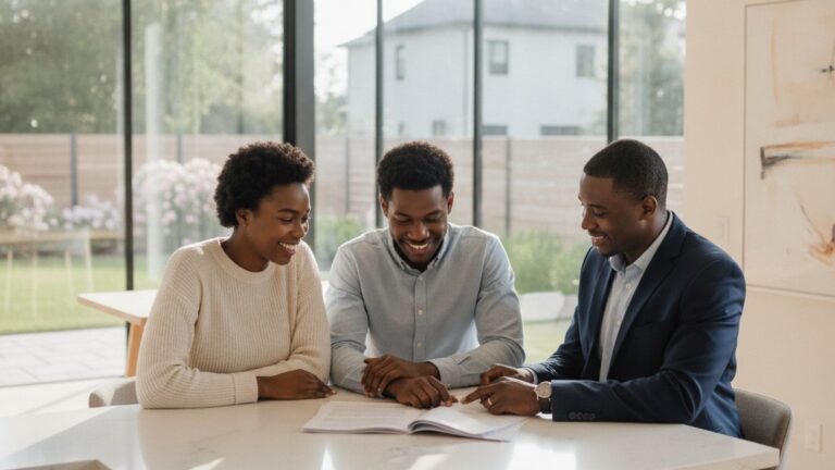 How does a family opportunity mortgage work for a first-time buyer?