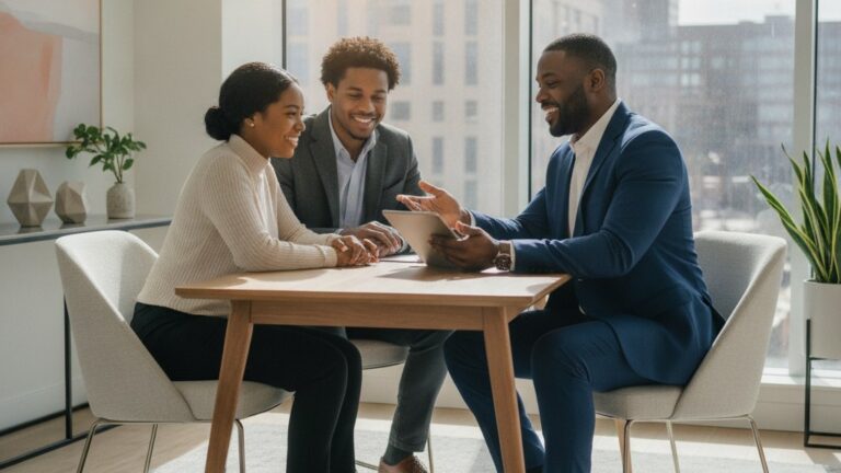 How does a homesite loan work for a first-time buyer?
