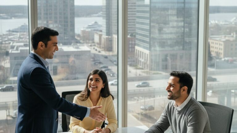 How does a portable mortgage work for a first-time buyer?